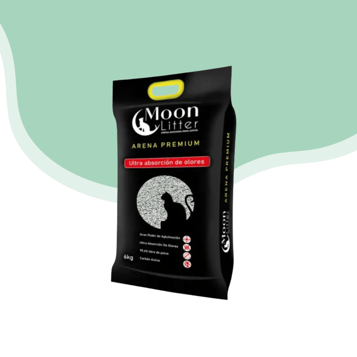 Arena Sanitaria Moonlitter carbon activo 6 kg1