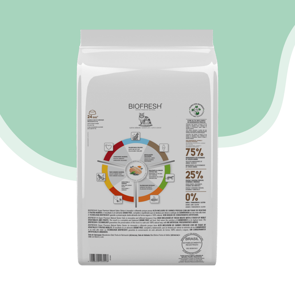 Biofresh gato senior Salmon 1.5 kg1