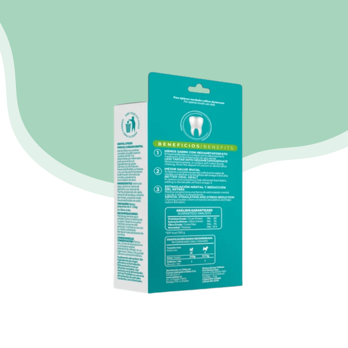 Dental Plus Stick 9 cm Sabor Menta Pack 7 Dias2