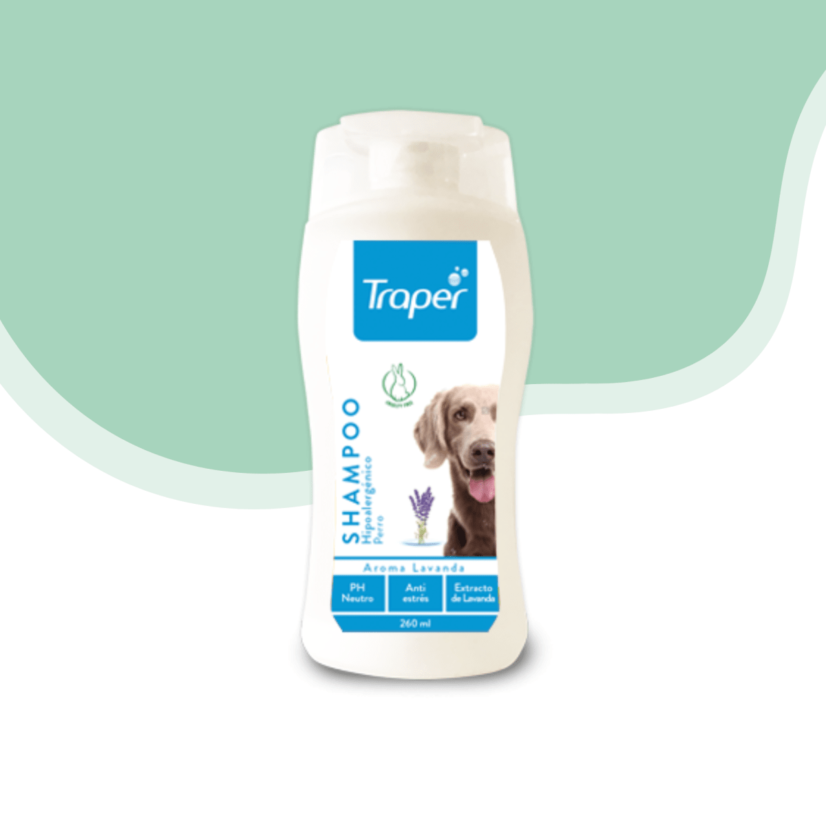 Shampoo perro hipoalergenico lavanda Traper 260 gr1