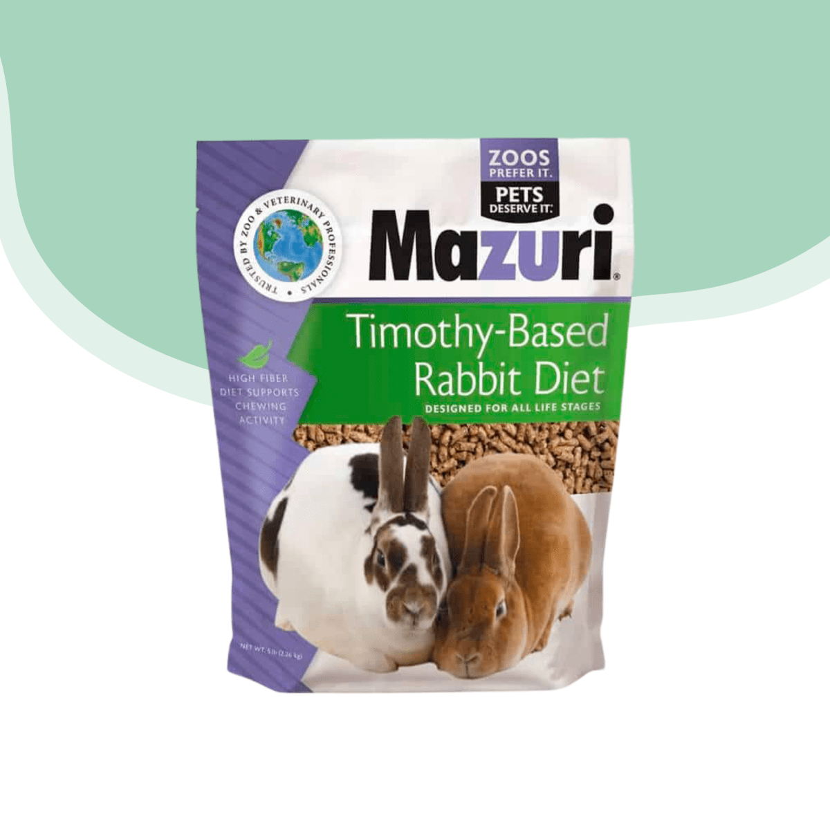 Mazuri Conejos alimento completo 1 kg1