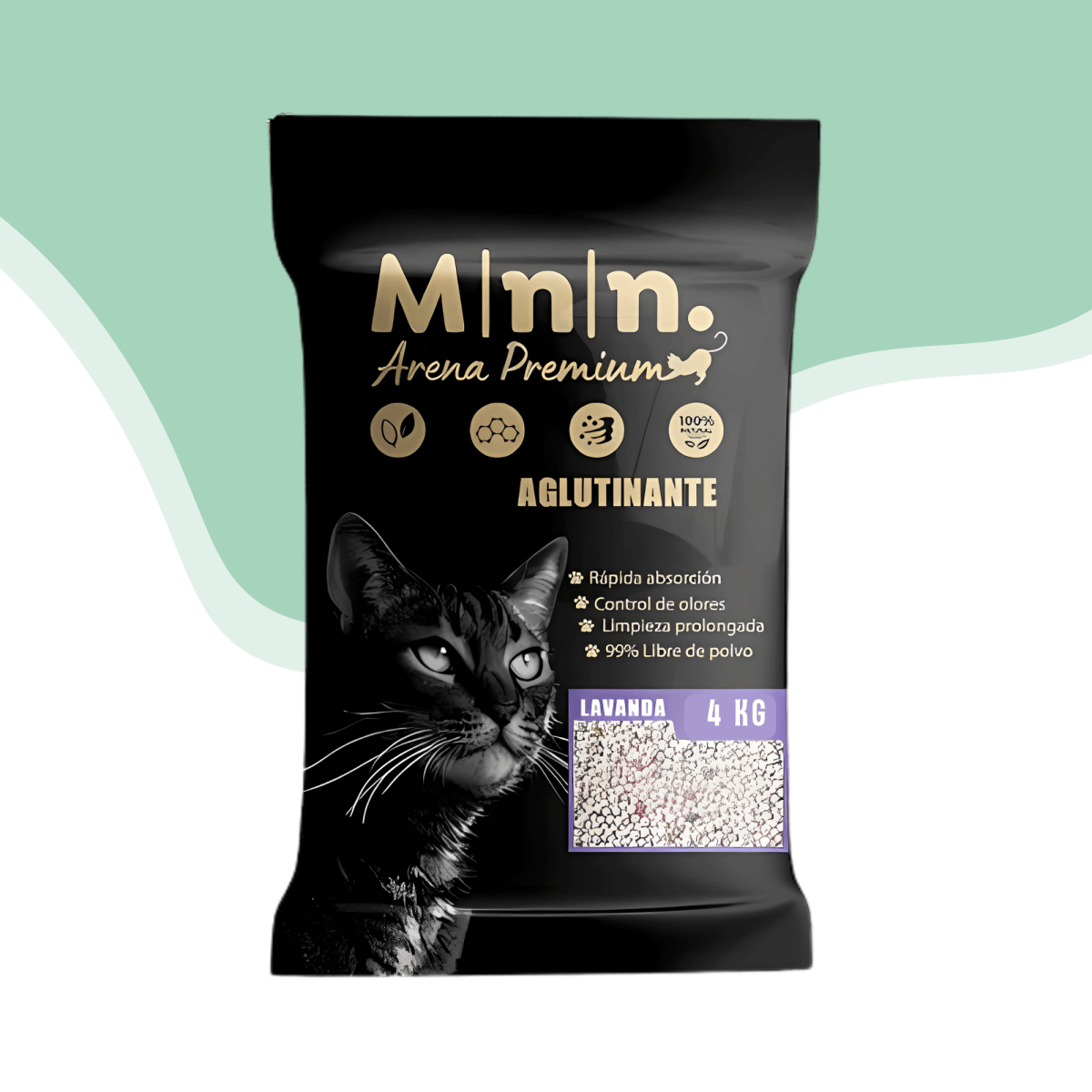 Arena sanitaria Minino lavanda1