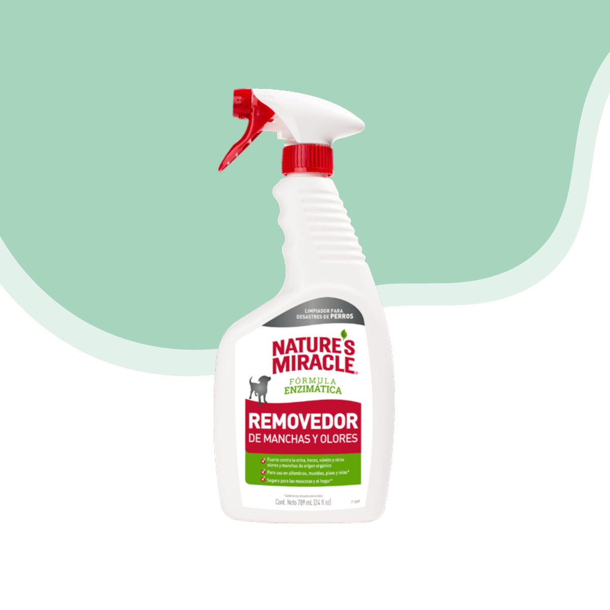 Nature’s Miracle Removedor de Manchas y Olores para Perros 709 ml1