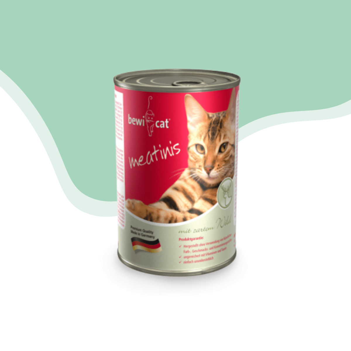 Lata Bewicat gato venado 400 gr1