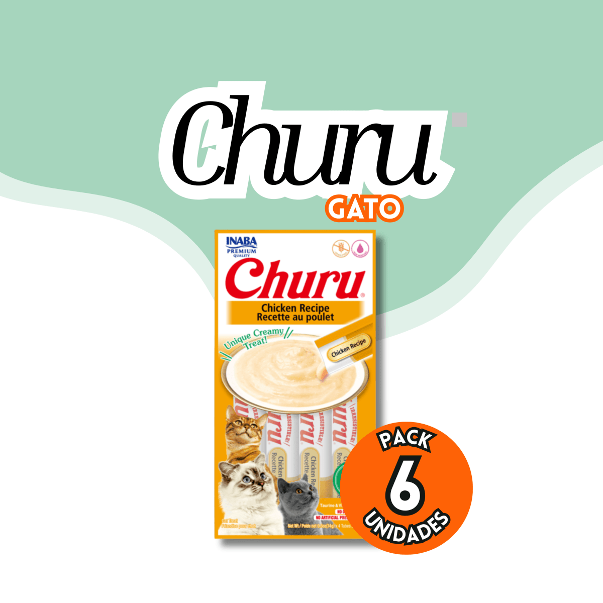 Churu gato Pollo2