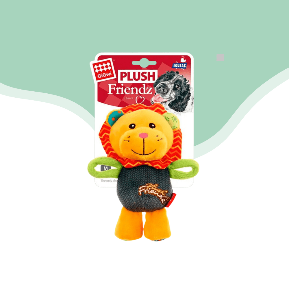 Juguete Gigwi plush friends leon  perro1