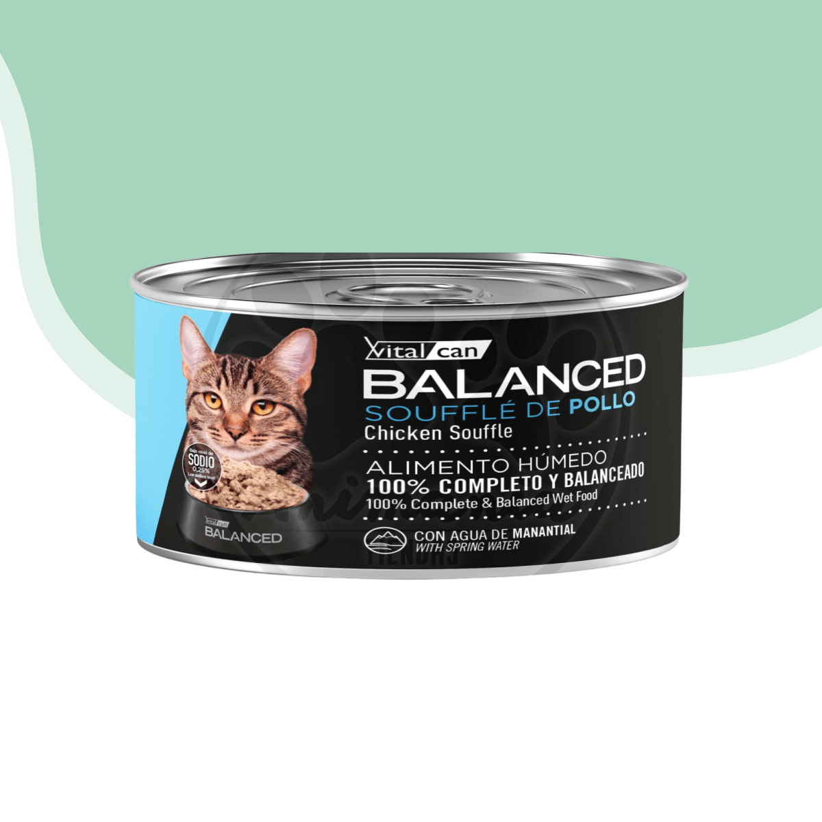 Lata Vitalcan Balanced gato sabor pollo 85 gr1