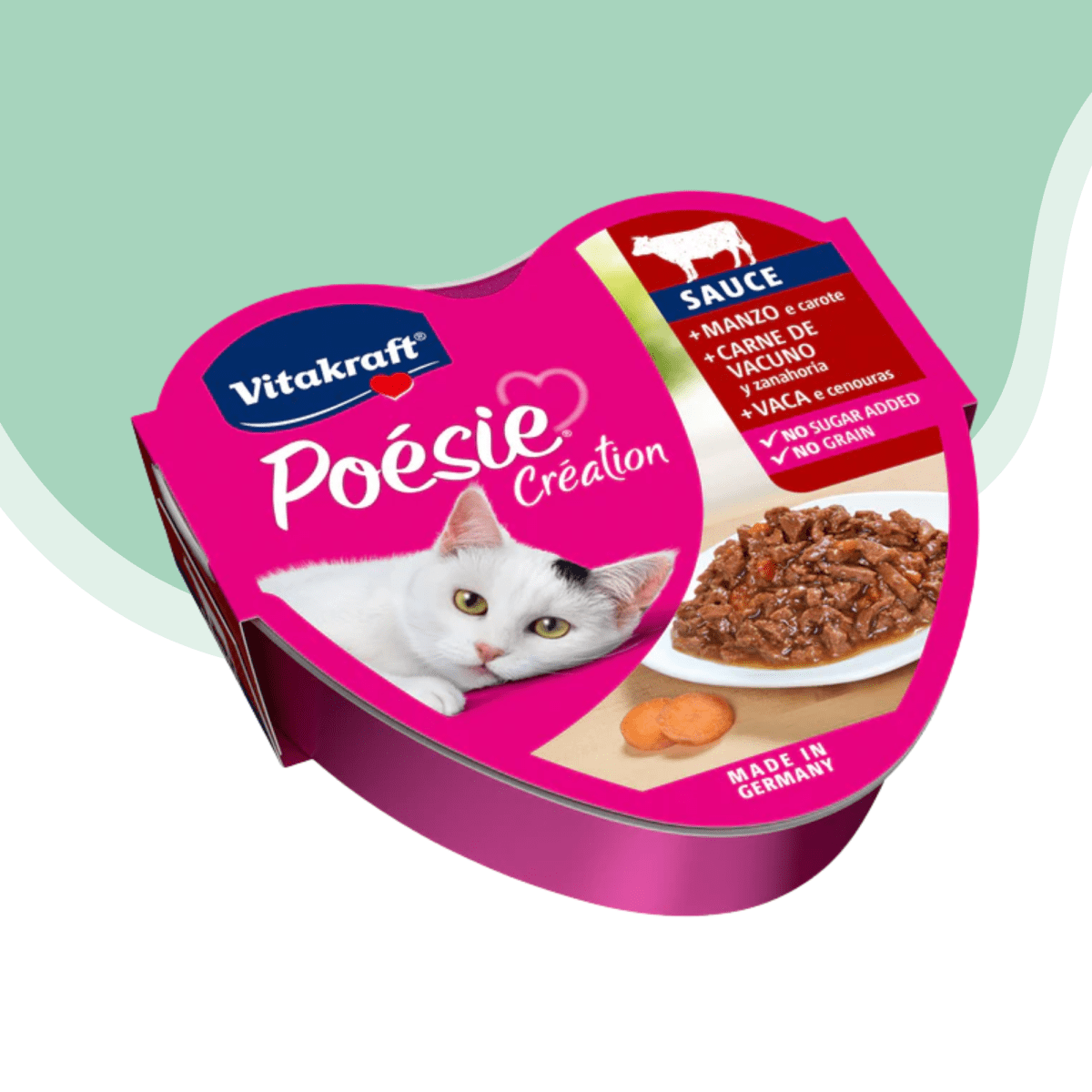Vitakraft Poesie creation gato sabor carne1