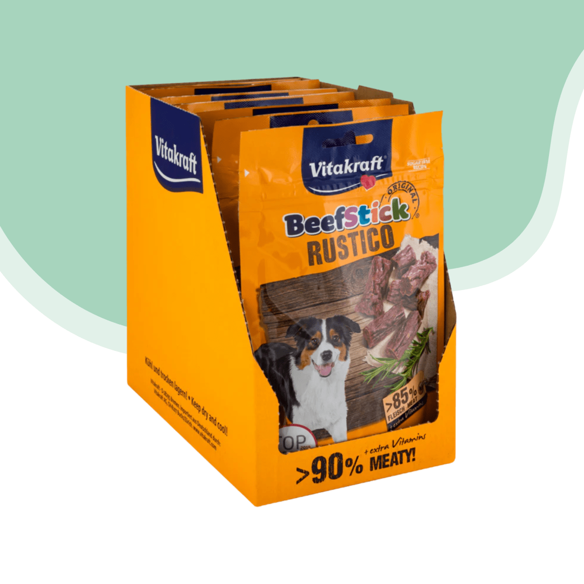 Vitakraft Beef stick rustico Perro Salame ahumado 85 gr1
