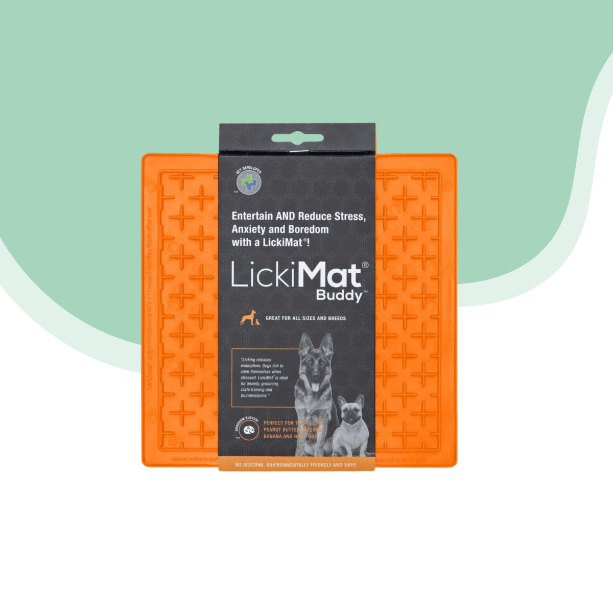 LickiMat Perro alfombra para lamer2