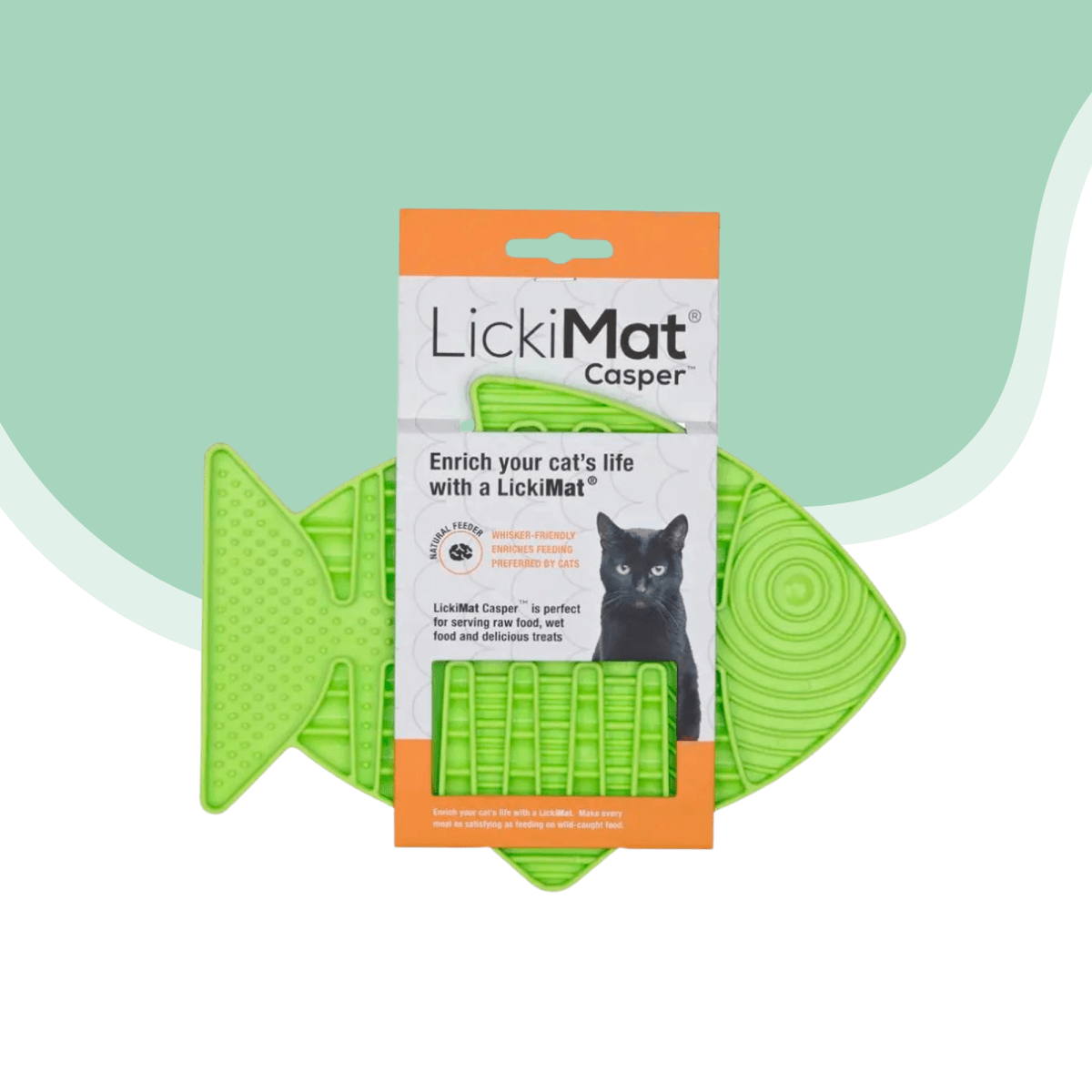 LickiMat Gato alfombra para lamer1