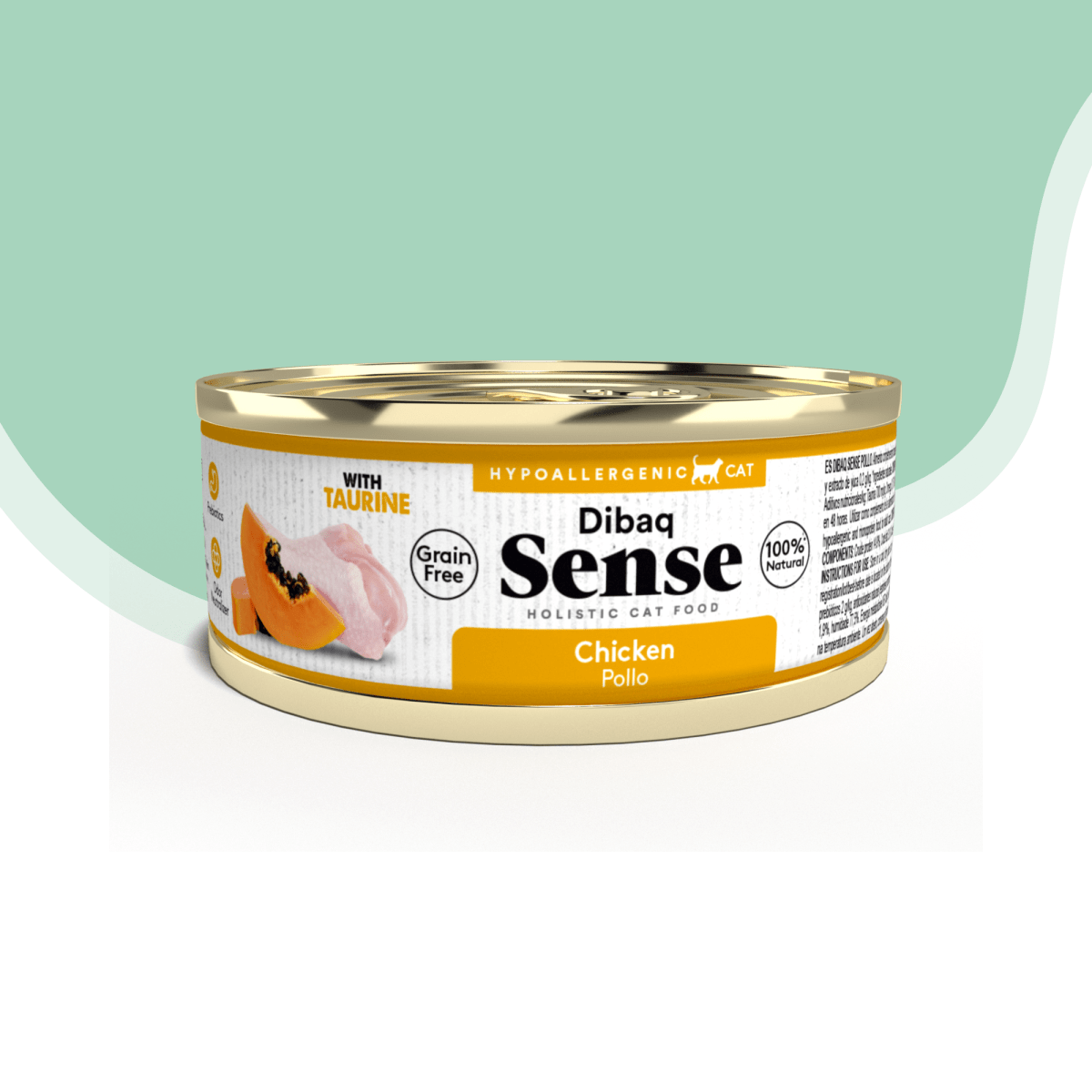 Lata Sense gato pollo 70g1