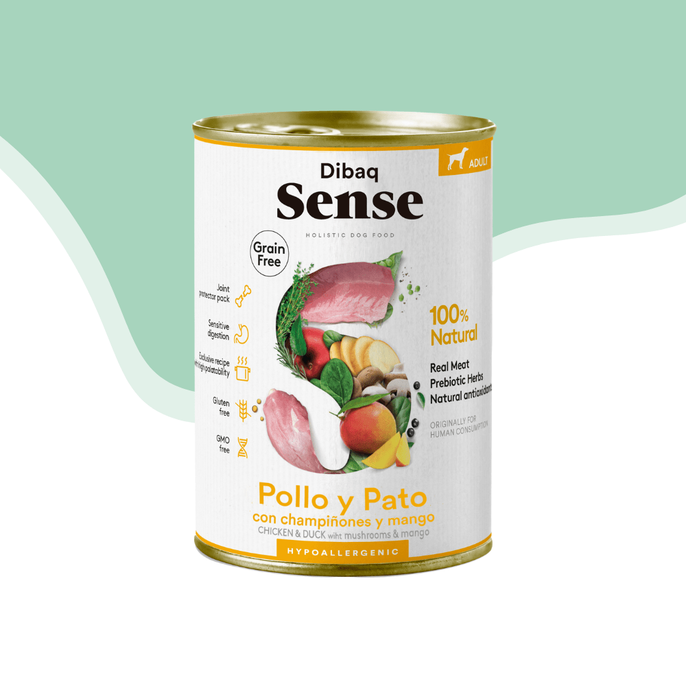 Lata sense perro pollo y pato 380 gr1