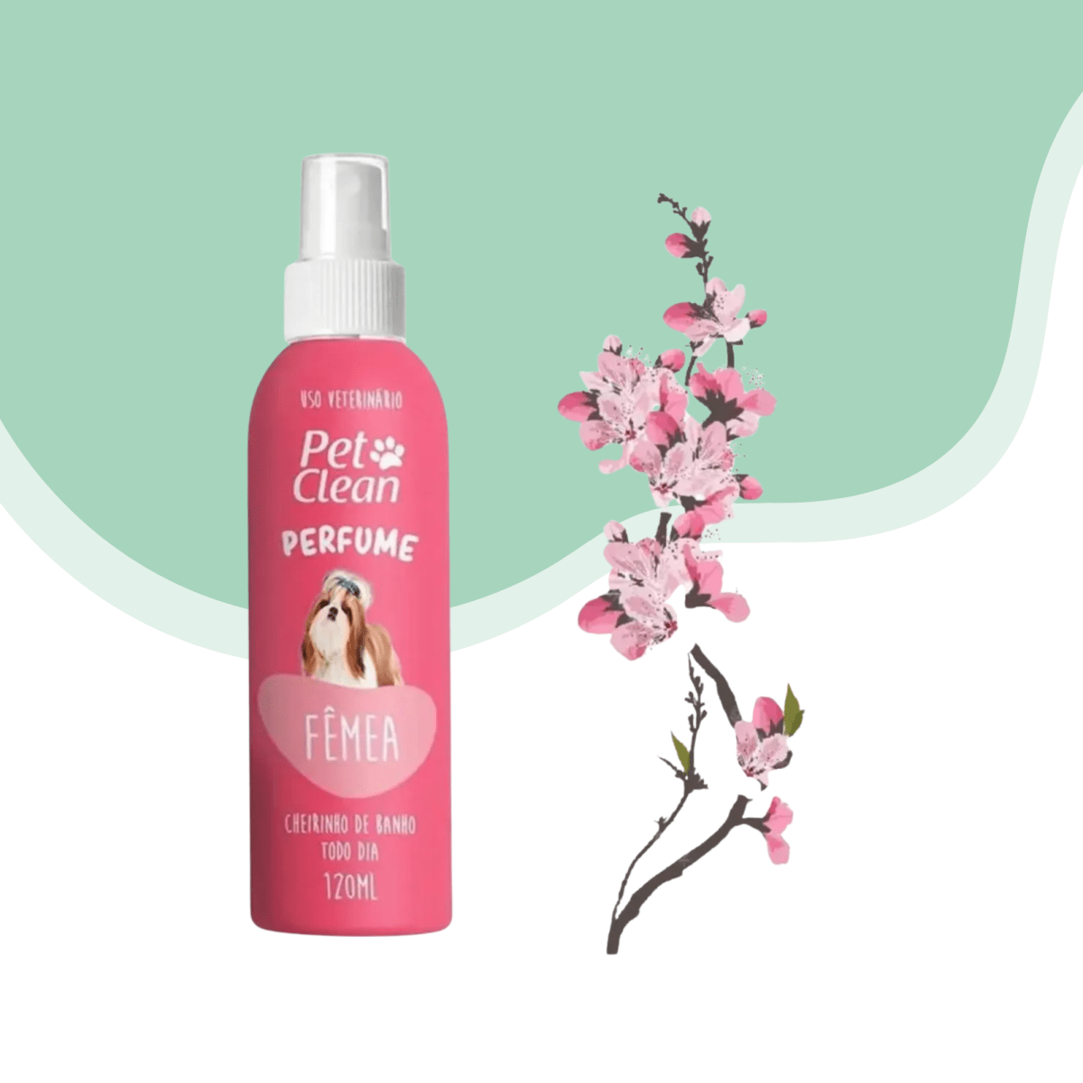 Perfume perro y gato hembra PetClan 120 ml1