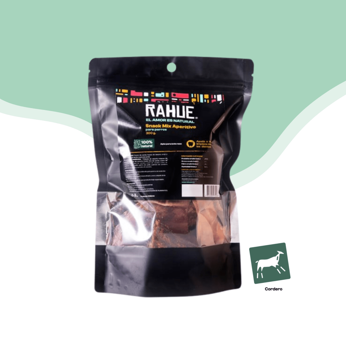 jerky proteina de cordero Rahue 80 gr1