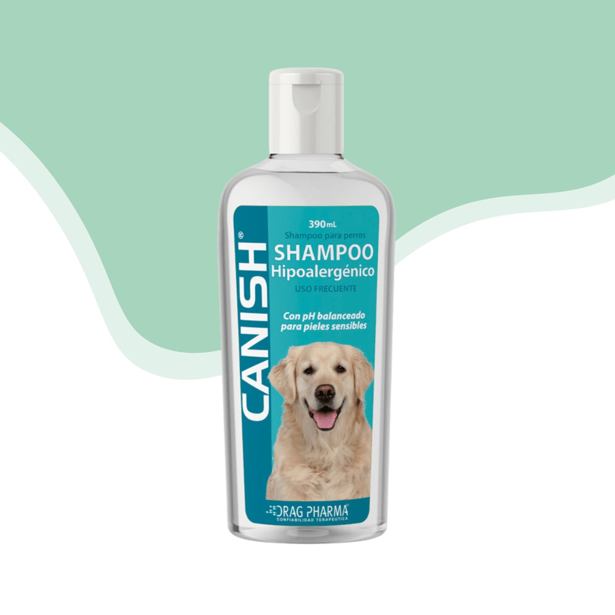 Shampoo perro hipoalergenico Canish 390 ml1