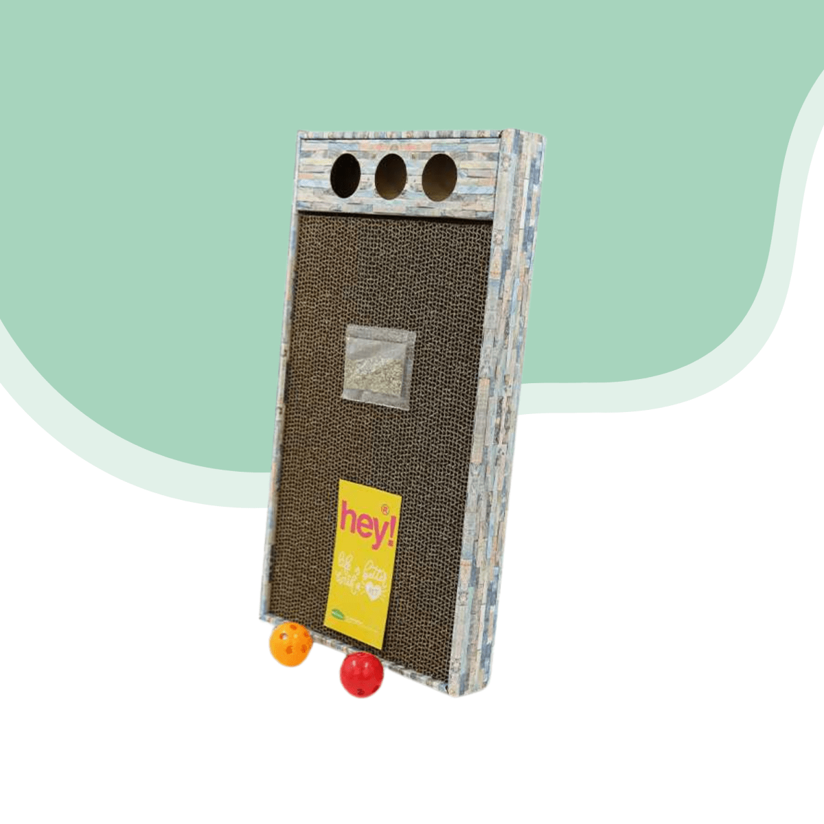 Rascador con cascabeles interactivo 40x20 cm2