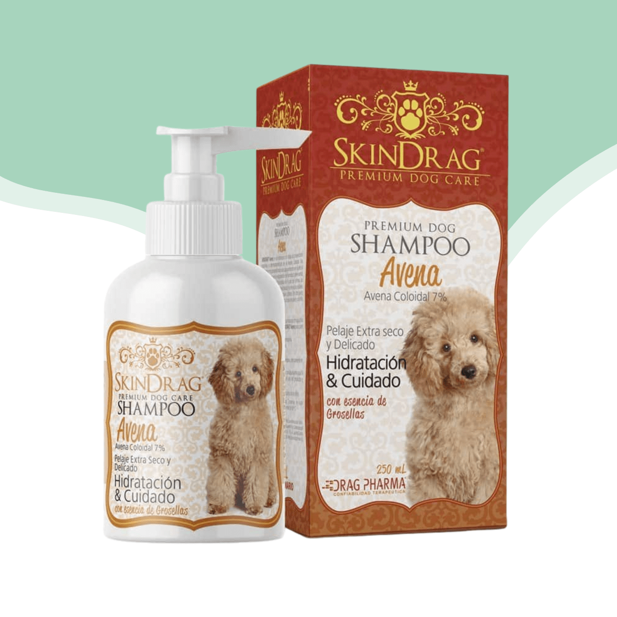 Skindrag shampoo perro avena 250 ml1