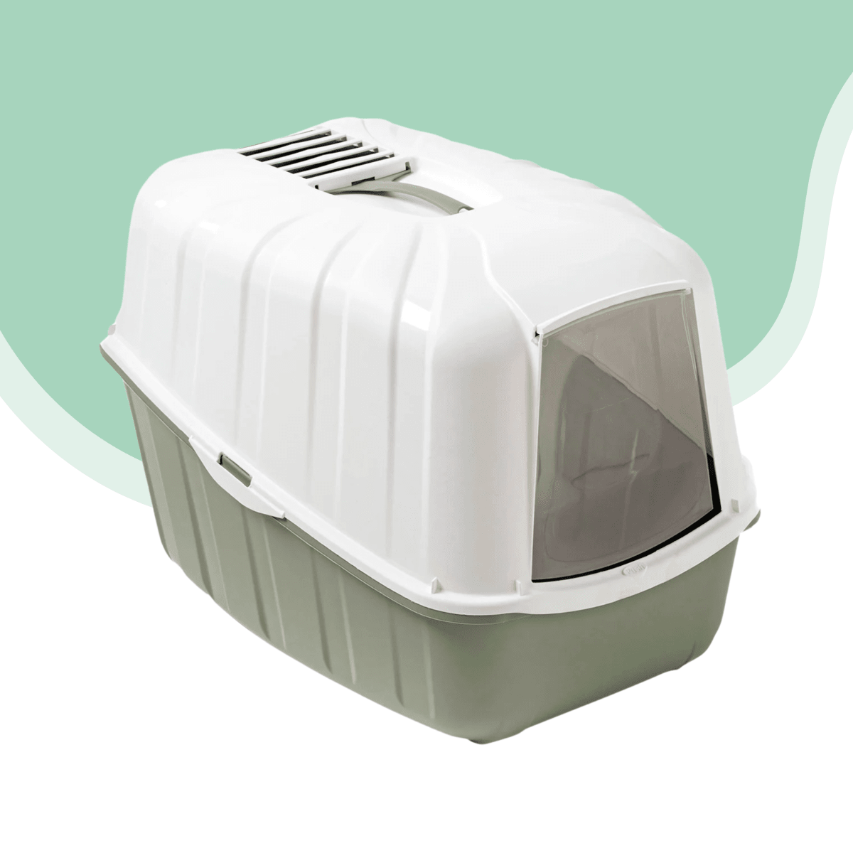 Arenero gato Komoda verde XL2