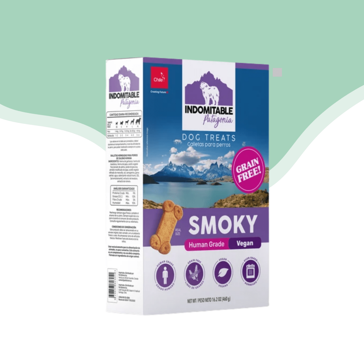 Galleta Perro Sabor Ahumado Grain Free Indomitable1