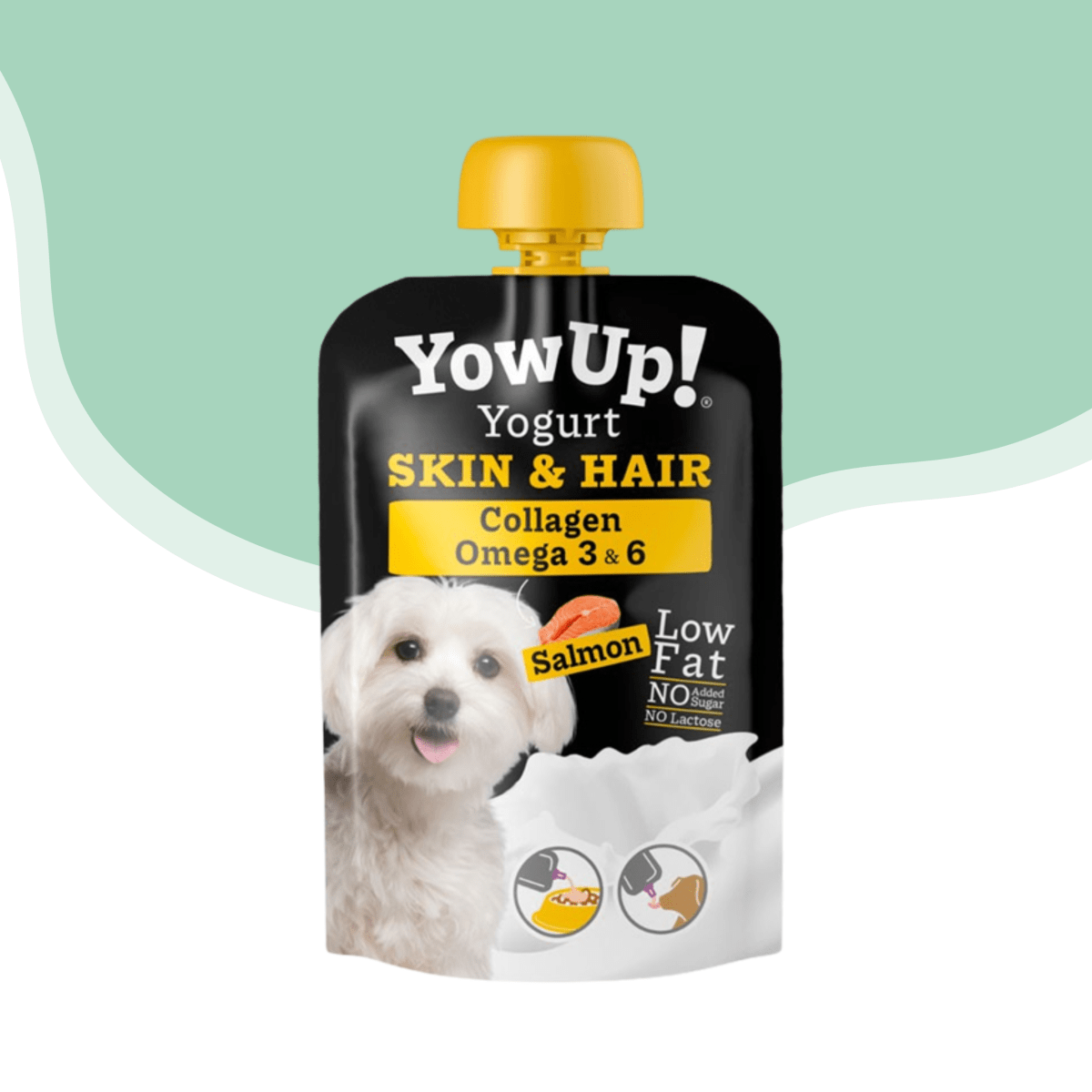 Yogurt perro Skin And Hair Yowup 115 gr1