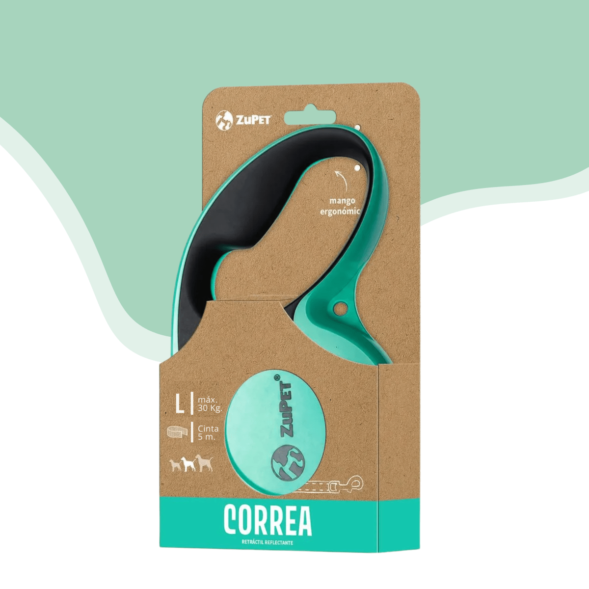 Correa Retractil 50 Kg Largo 5 Mts Zupet1