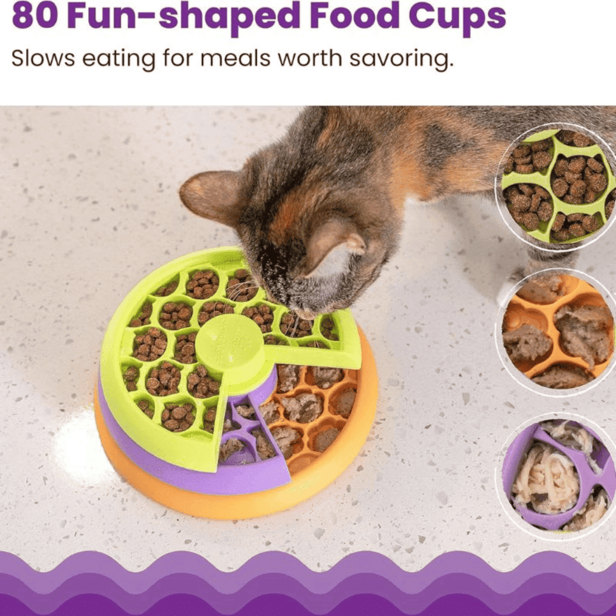 Nina Ottosson Comedero Lickin Layer Gato2