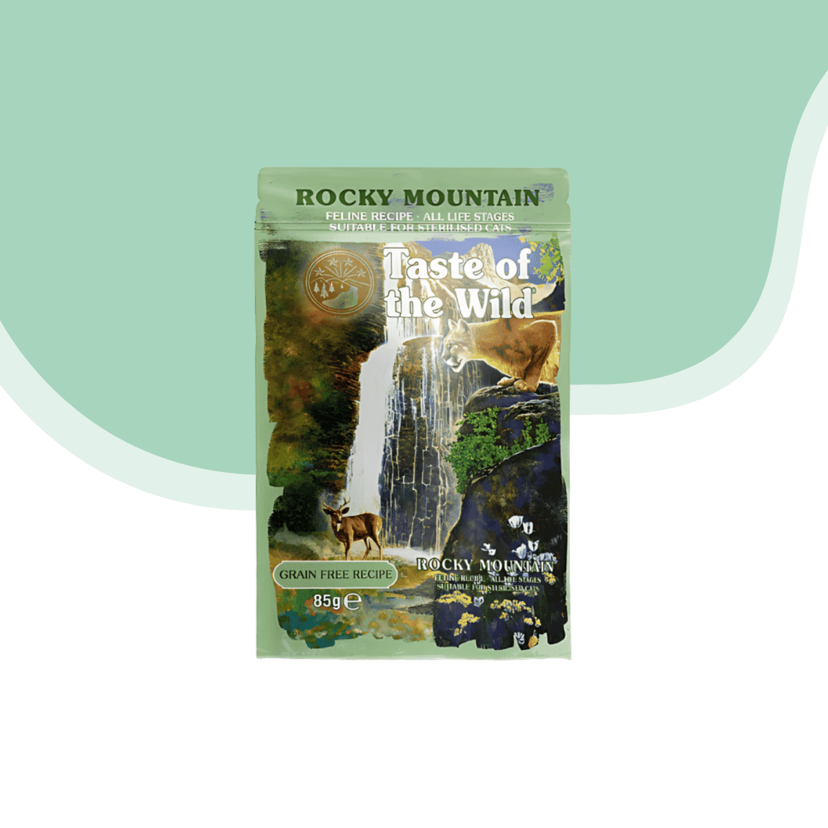 Taste of The Wild Pouch rocky mountain gato 85 gr1