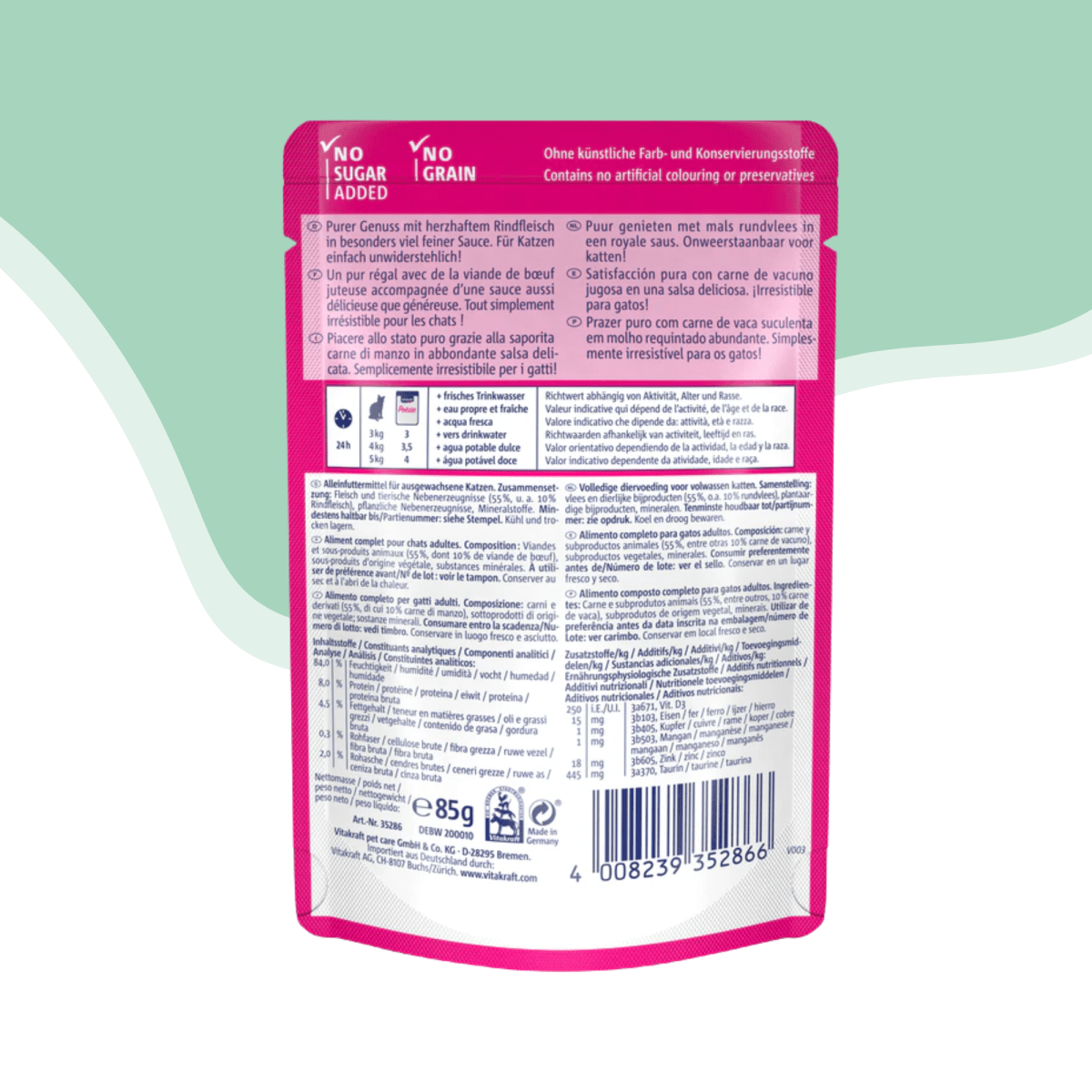 Vitakraft Poesie delice Kitten sabor pollo2