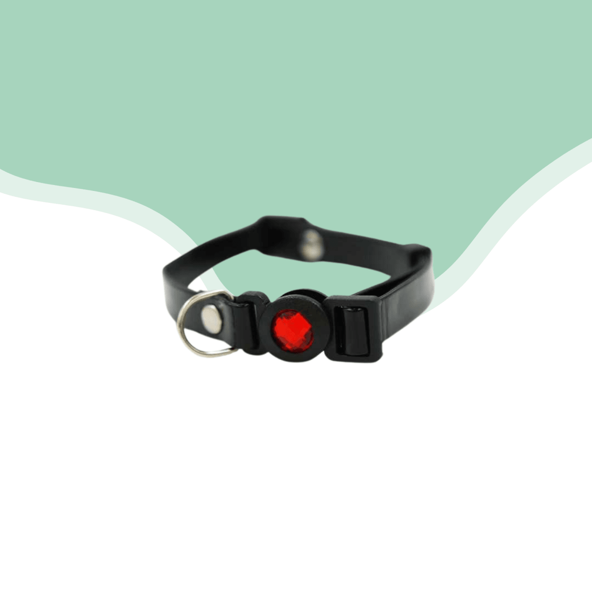 Collar gato color negro talla unica2