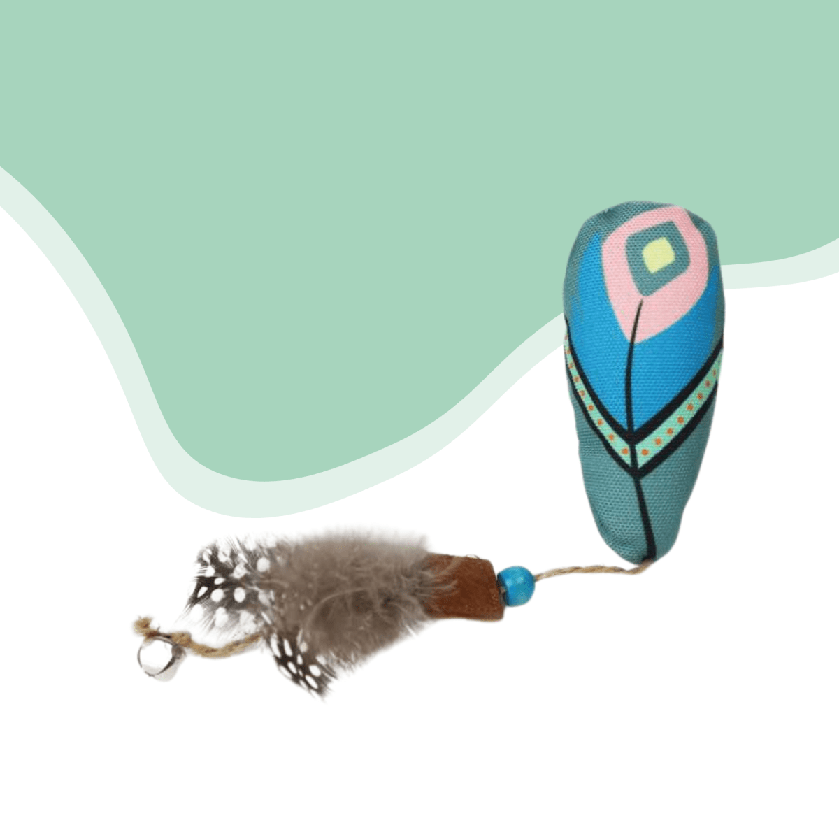 Juguete pluma con catnip2