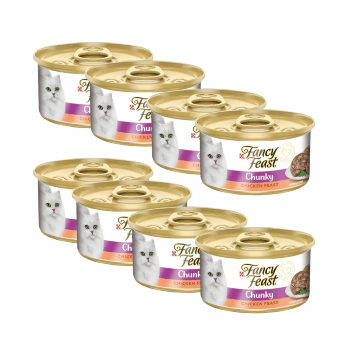 Pack Fancy Feast Chunky Pollo 8 Unidades2