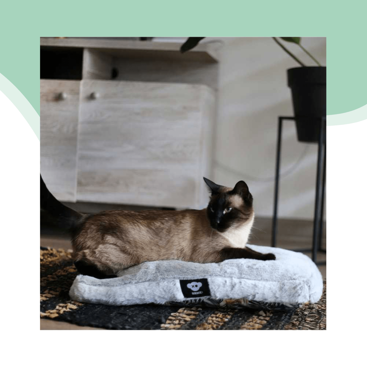 Cama anti estress cierre reversible3