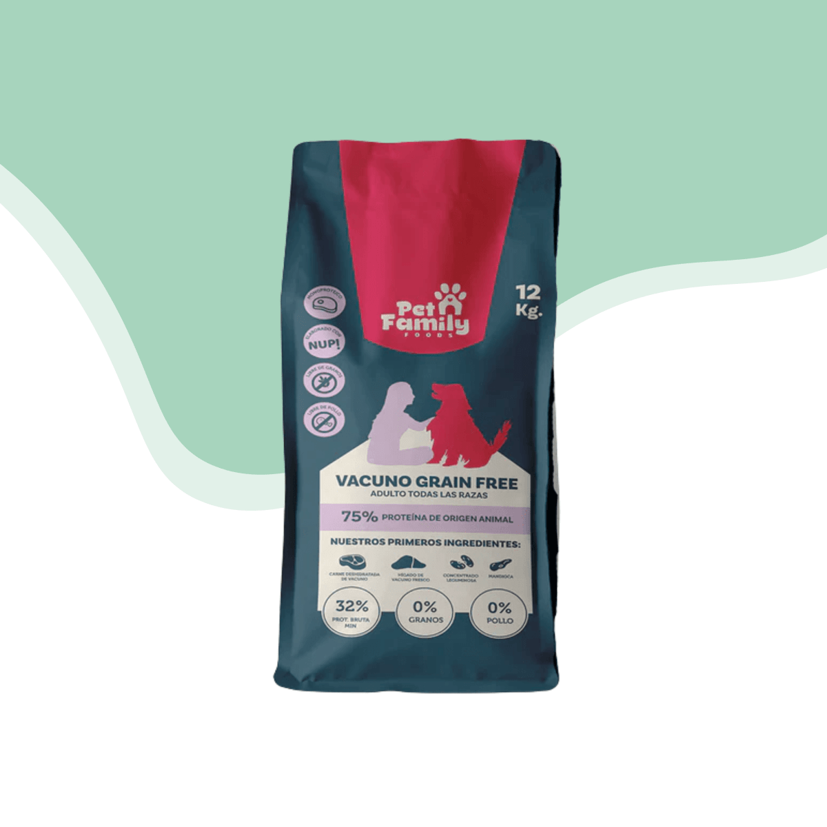 PetFamily perro Grain Free vacuno 12 kg1