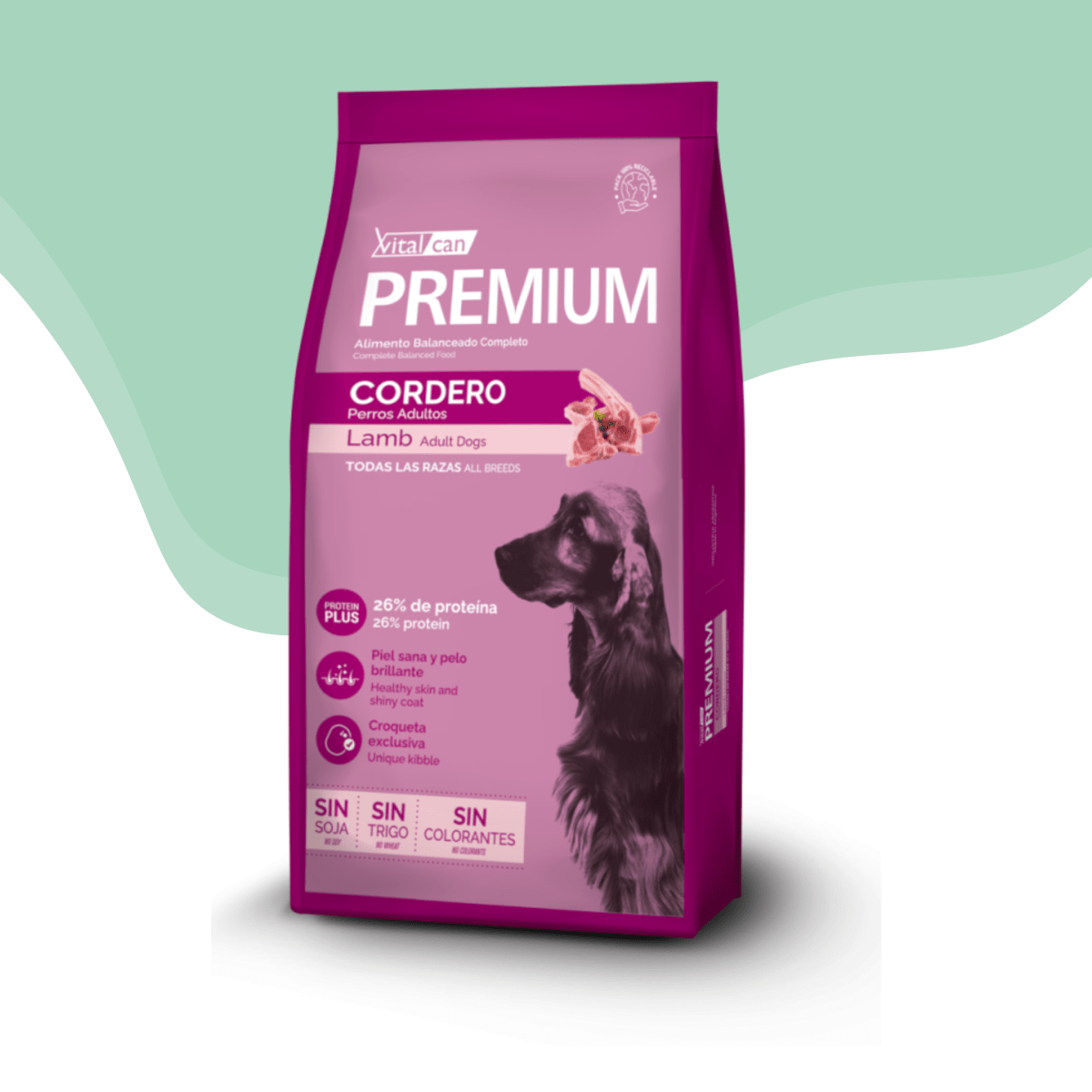 VitalCan Premium perro adulto Cordero 20 Kg1