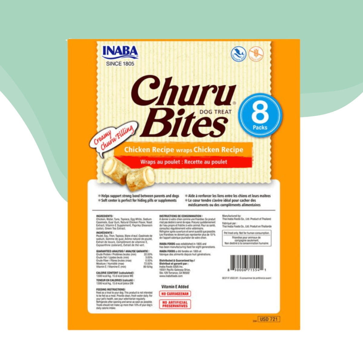 Churu Bites Perro Receta de Pollo 96 gr2