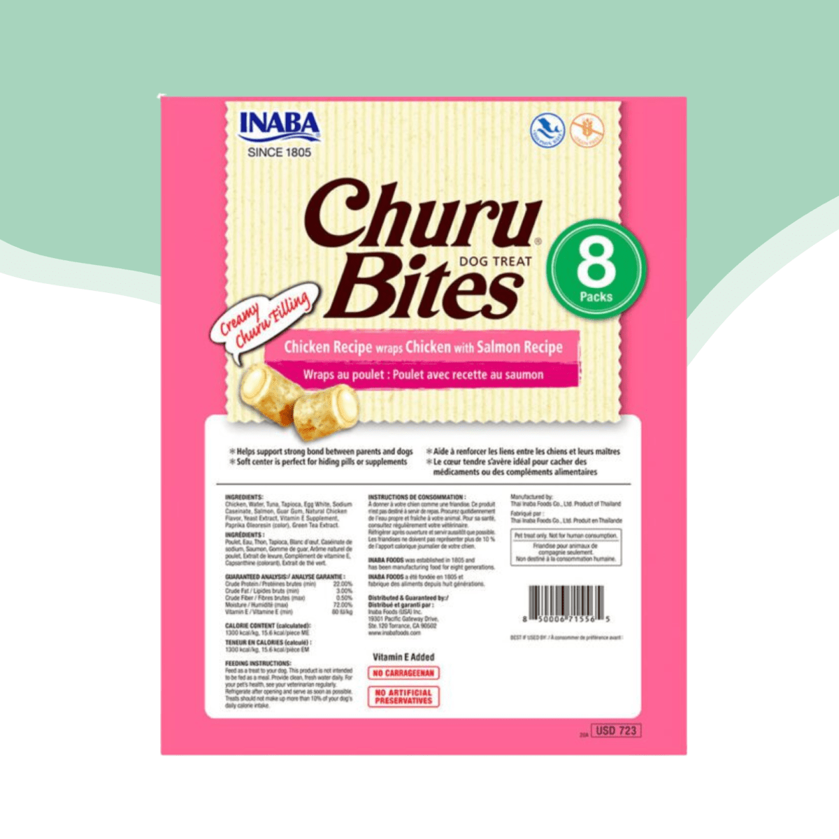 Churu Bites Perro Pollo con Salmon 96 gr2
