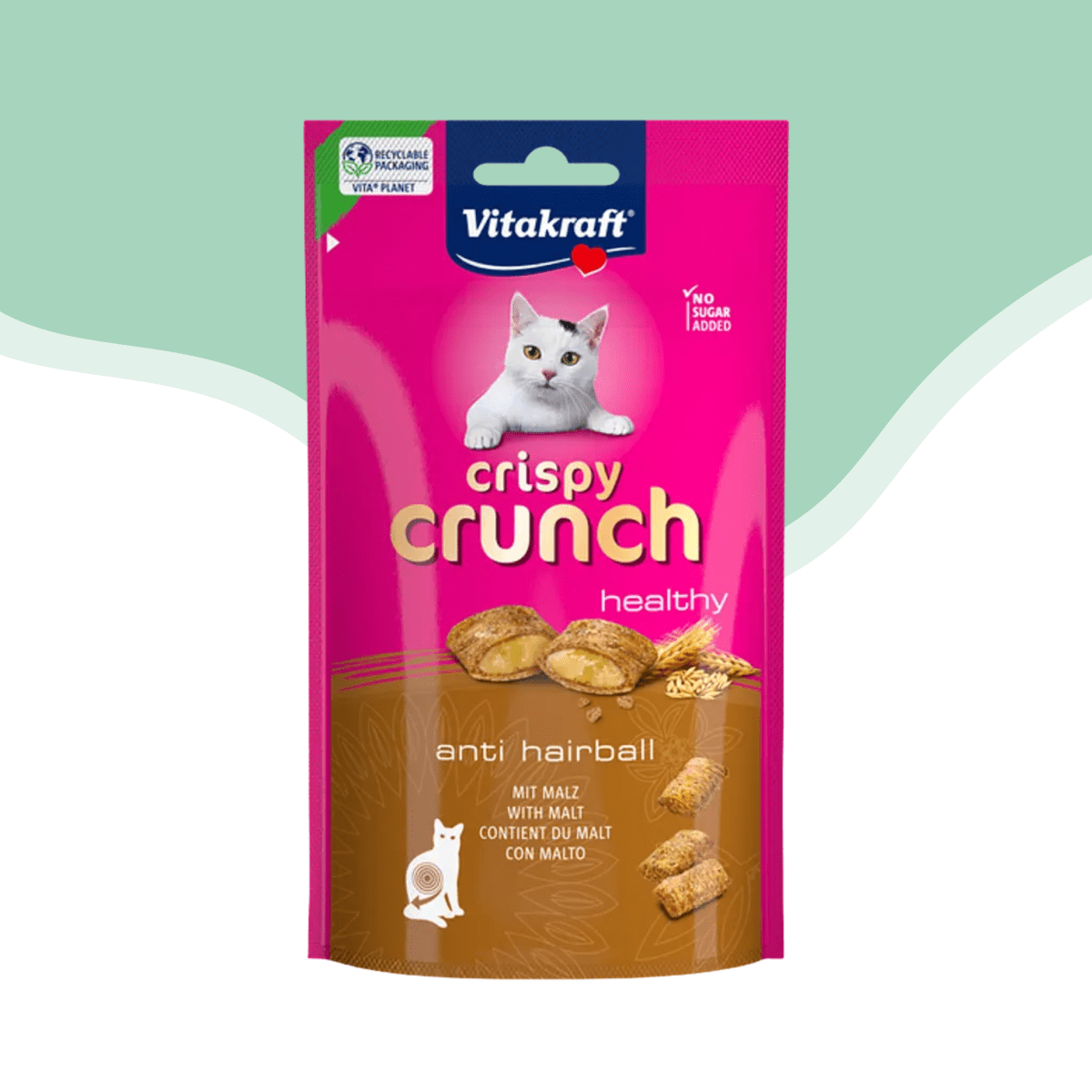 Vitakraft Crispy crunch gato Bolas de Pelo1