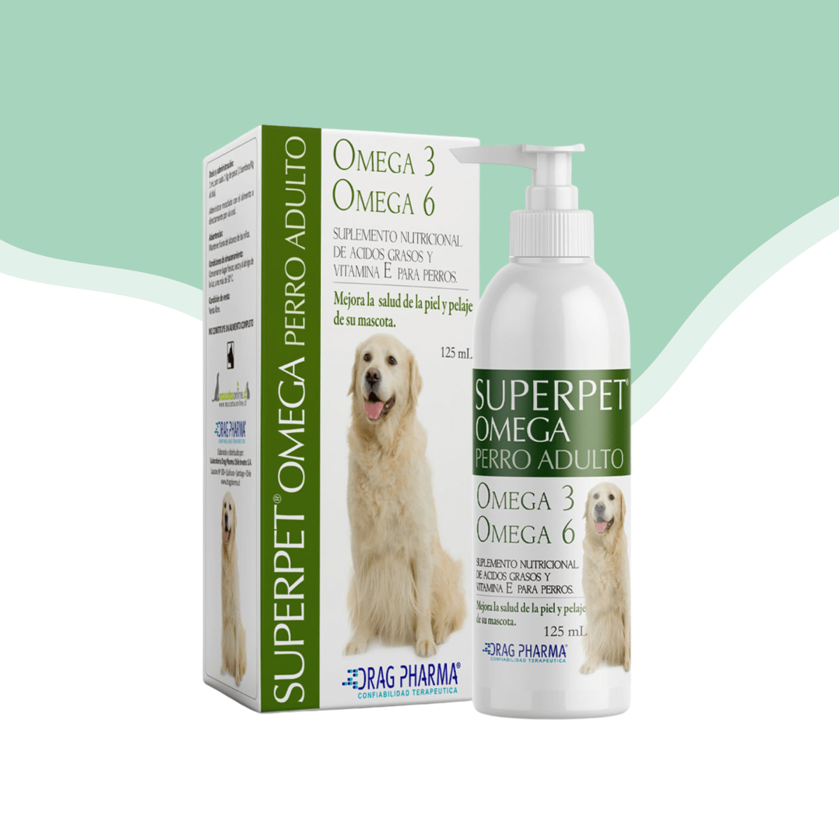 Superpet omega 3 - 6 perro adulto 125 ml1