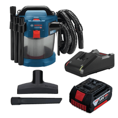 Aspirador de Polvo 18V Baretool Bosch GAS 18V-10 L + 1 Bateria 4AH GBA 18V   + Cargador