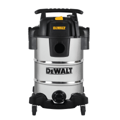 ASPIRADORA SILENCIOSA SECO/HUMEDO DEWALT DE 30 LITROS DXV30SA-B2