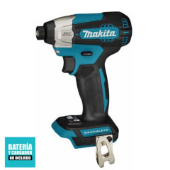 ATORNILLADOR DE IMPACTO 1/4'' HEX 18V LXT BL 140 NM BARETOOL MAKITA DTD157Z 0