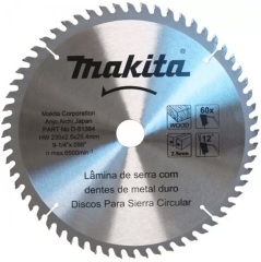 Disco Sierra Circular para madera (9-1/4