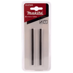 Cuchilla plana Doble FILO 82mm Juego 2 unid D-07945