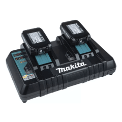 MULTICARGADOR RÁPIDO MAKITA DE 2 PUERTOS LXT 18V - DC18RD