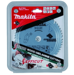 DISCO DE SIERRA EFFICUT MELAMINE (6-1/2 X20 MM X1.45MM) 56 DIENTES