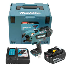 AMARRADORA DE VARILLAS 18V LXT ALAMBRE 0.8MM BARETOOL MAKITA DTR180ZJ + BATERIA DE 6AH  BL1860B+ CAR