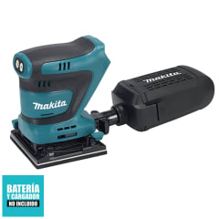 LIJADORA ORBITAL INALAMBRICA MAKITA 18V 1/4 DBO481Z (114 X 140 MM)