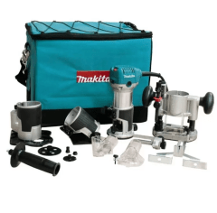 RUTEADORA RECORTADORA 1/4'' - 3/8'' 710W MAKITA RT0700CX3 0