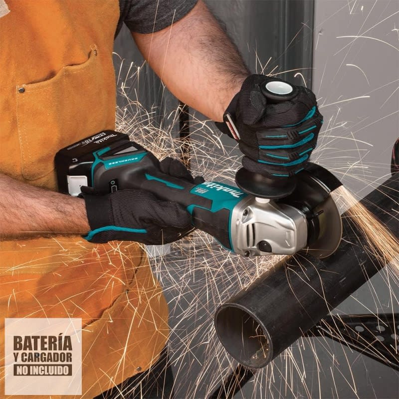 AMOLADORA ANGULAR 4 1/2'' 18V MAX LXT BL (VELOCIDAD VARIABLE) MAKITA DGA467Z5